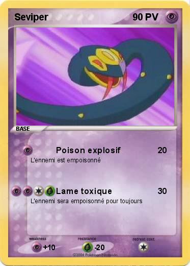 Pokemon Seviper