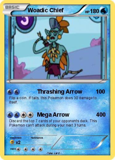 Pokemon Woadic Chief