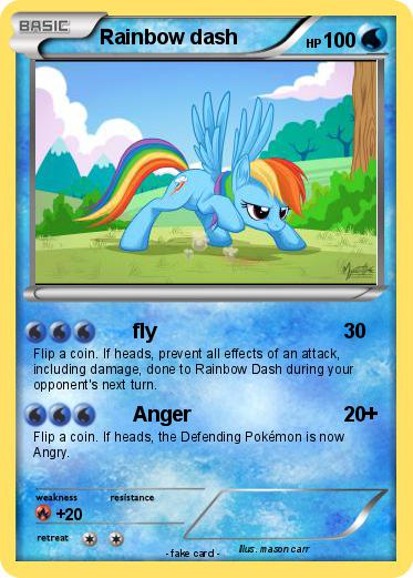 Pokemon Rainbow dash
