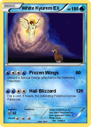 Pokemon White Kyurem EX