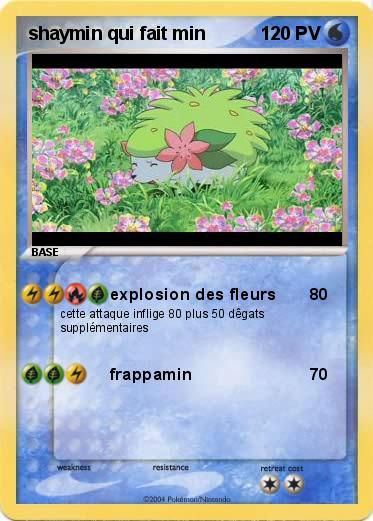 Pokemon shaymin qui fait min