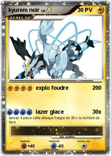 Pokemon kyurem noir
