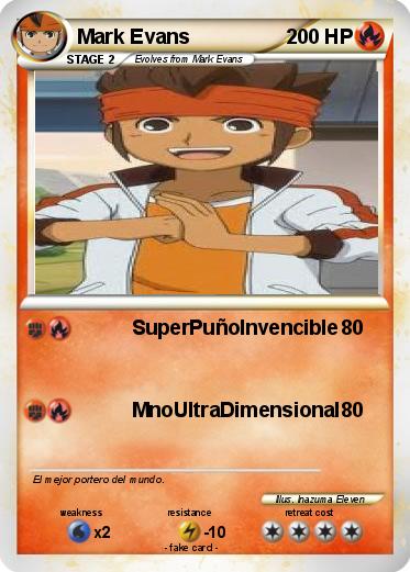 Pokemon Mark Evans