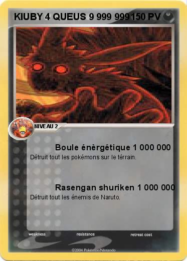 Pokemon KIUBY 4 QUEUS 9 999 999