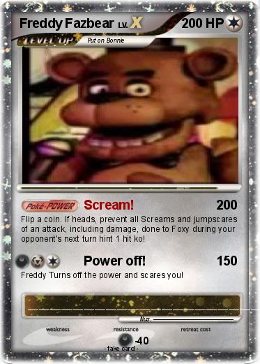 Pokemon Freddy Fazbear