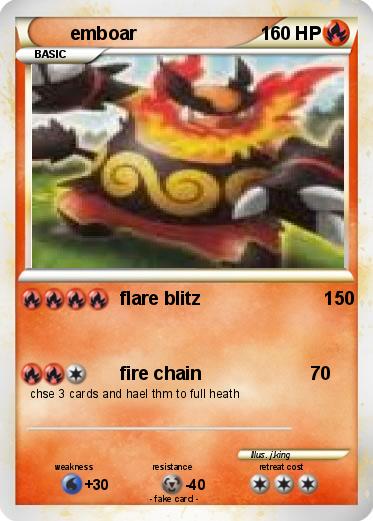 Pokemon emboar