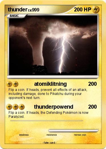 Pokemon thunder