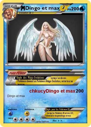 Pokemon Dingo et max