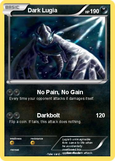 Pokemon Dark Lugia