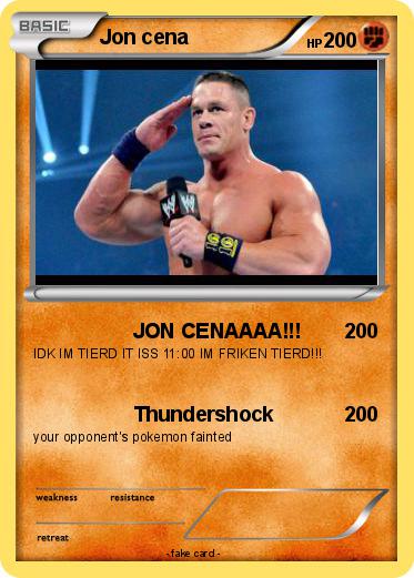 Pokemon Jon cena