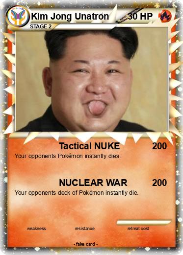 Pokemon Kim Jong Unatron