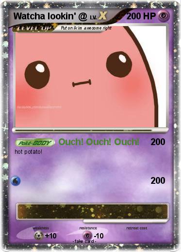 Pokemon Watcha lookin' @