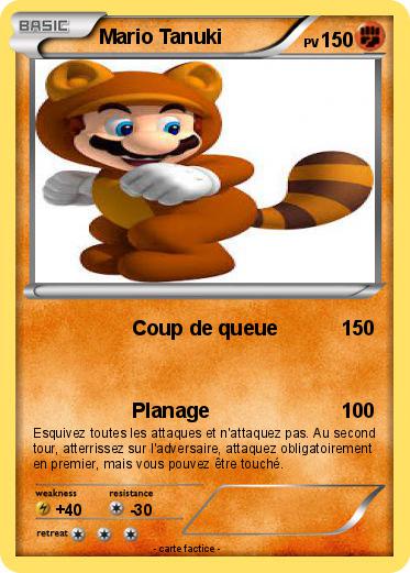 Pokemon Mario Tanuki