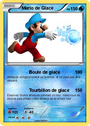 Pokemon Mario de Glace