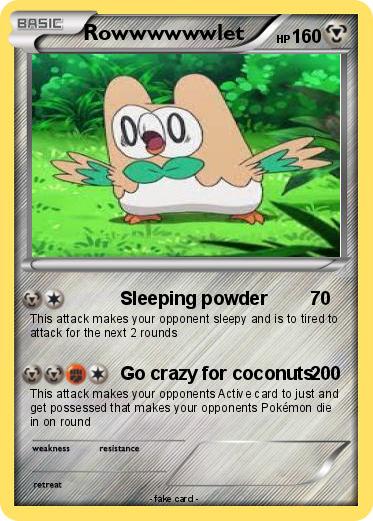 Pokemon Rowwwwwwlet