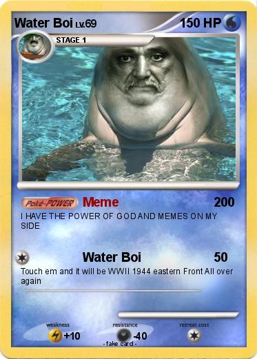 Pokemon Water Boi