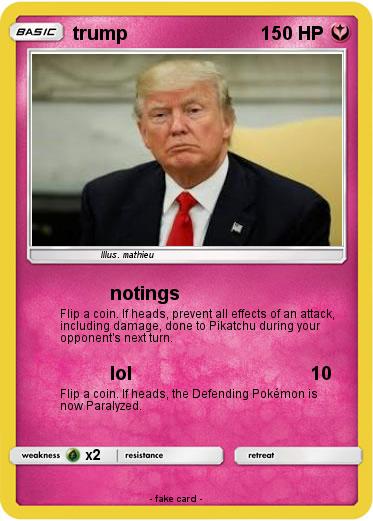 Pokemon trump
