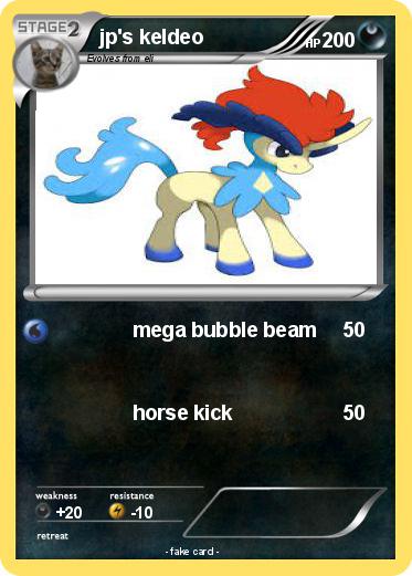 Pokemon jp's keldeo