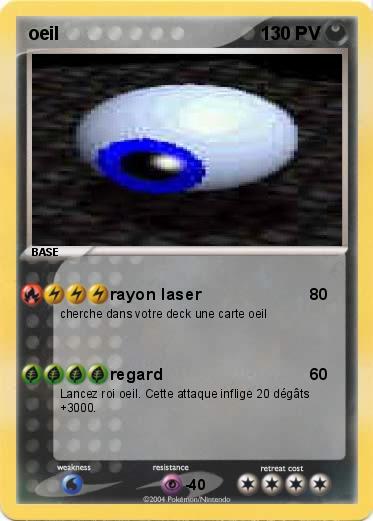 Pokemon oeil      