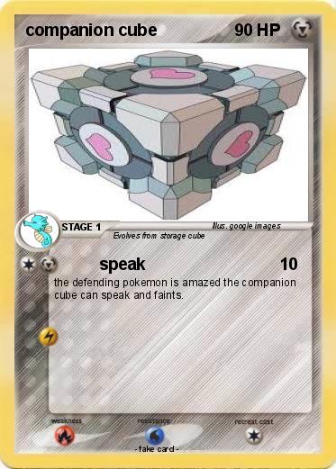 Pokemon companion cube