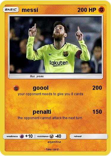 Pokemon messi