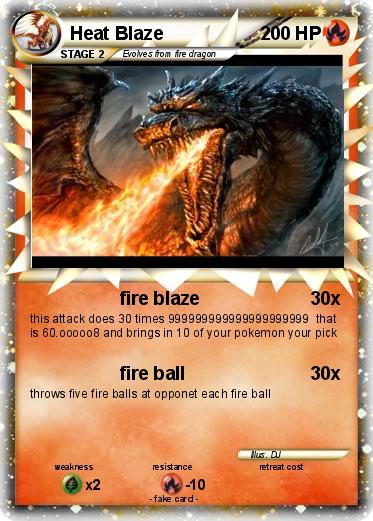 Pokemon Heat Blaze
