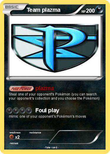 Pokemon Team plazma