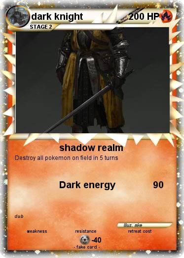 Pokemon dark knight