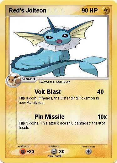 Pokemon Red's Jolteon