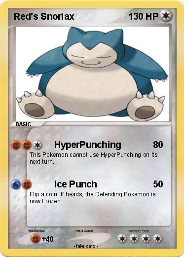 Pokemon Red's Snorlax