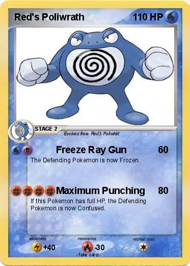 Pokemon Red's Poliwrath