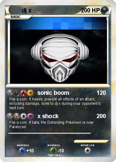 Pokemon dj x