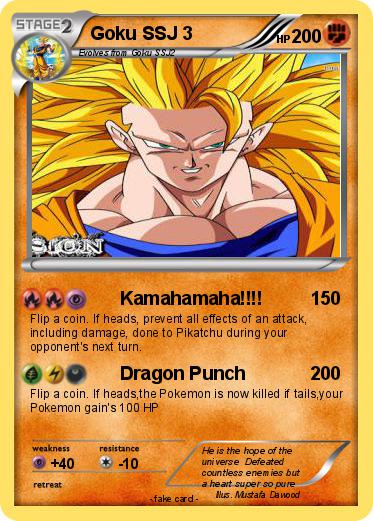 Pokemon Goku SSJ 3