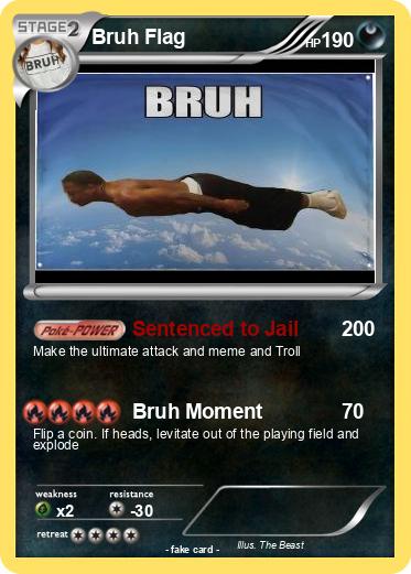 Pokemon Bruh Flag