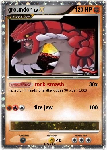 Pokemon groundon