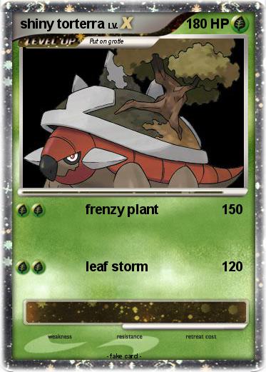 Pokemon shiny torterra