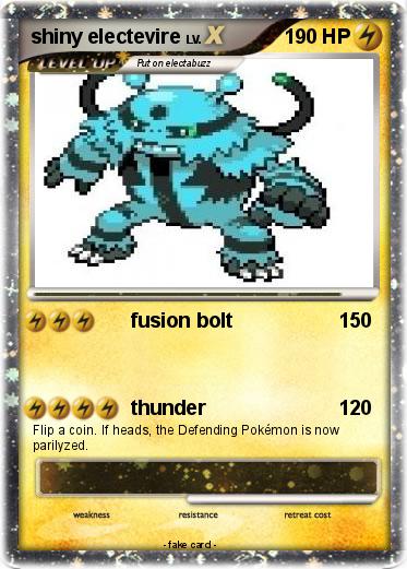 Pokemon shiny electevire