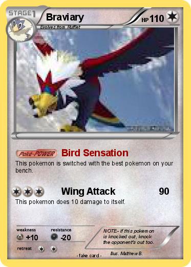 Pokemon Braviary