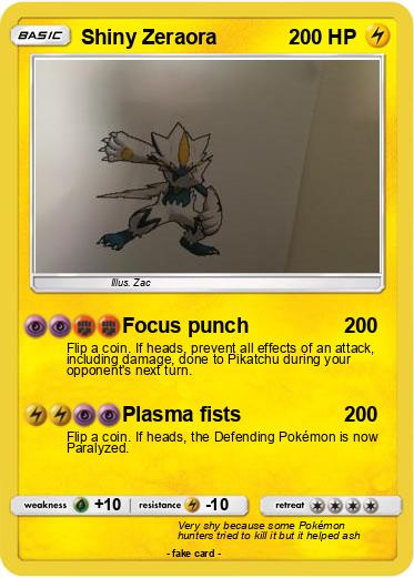 Pokemon Shiny Zeraora