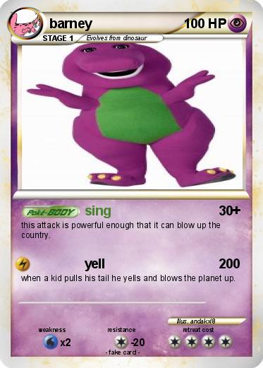 Pokemon barney