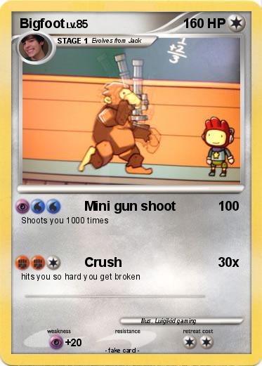 Pokemon Bigfoot