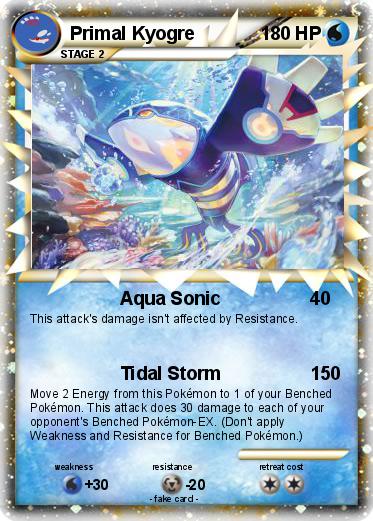 Pokemon Primal Kyogre