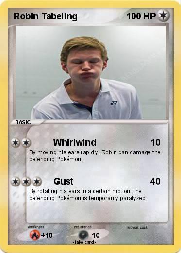 Pokemon Robin Tabeling