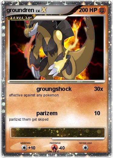 Pokemon groundren
