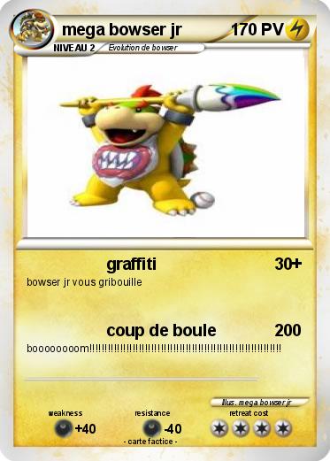 Pokemon mega bowser jr