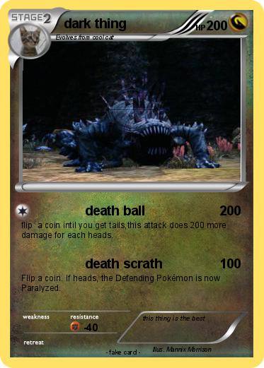 Pokemon dark thing