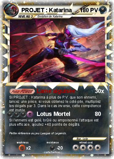 Pokemon PROJET : Katarina