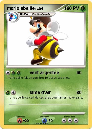 Pokemon mario abeille