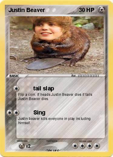 Pokemon Justin Beaver
