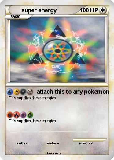Pokemon super energy